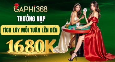 thưởng nạp tích lũy tuần gaphi368