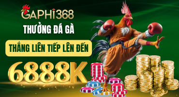 thưởng thắng đá gà liên tiếp gaphi368